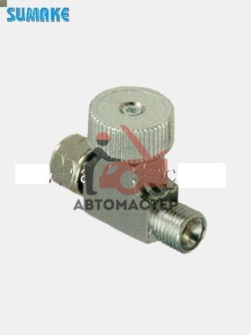 Краник для компрессора SUMAKE 1/4 вн*нар. цинк