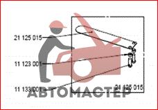 Клапан головки цилиндра для компрессора 500 л LB50/75 (большой) (21125015)