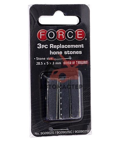 Бруски для хонингования FORCE для 9G0902 28,5-5-3мм  3пр