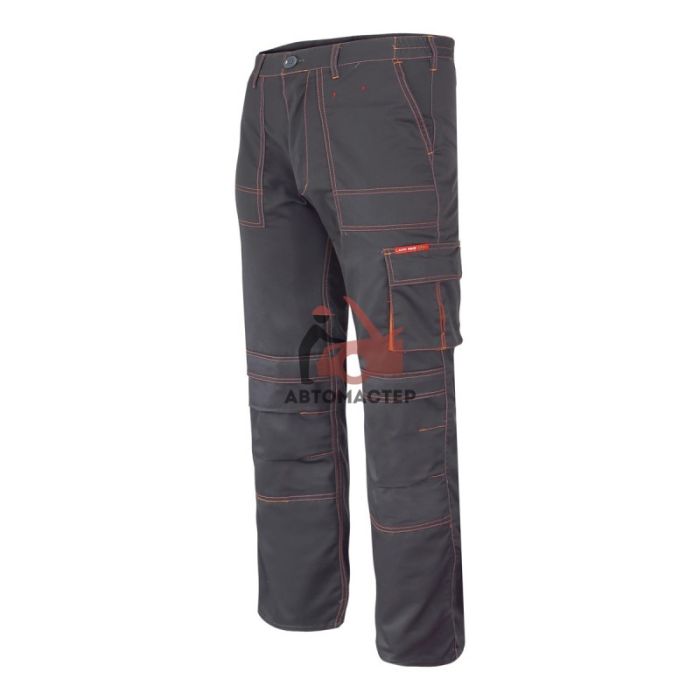 Брюки рабочие LAHTI PRO серые, 2XL/182