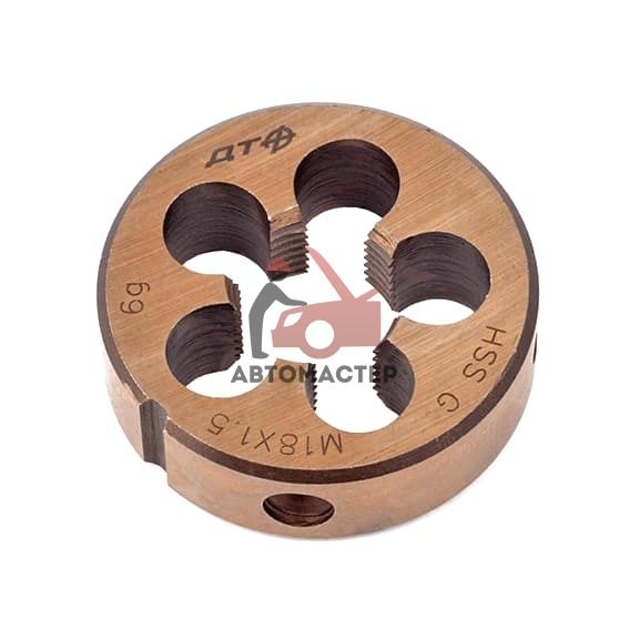 Плашка ДЕЛО ТЕХНИКИ  М18*1,5 сталь HSS4341