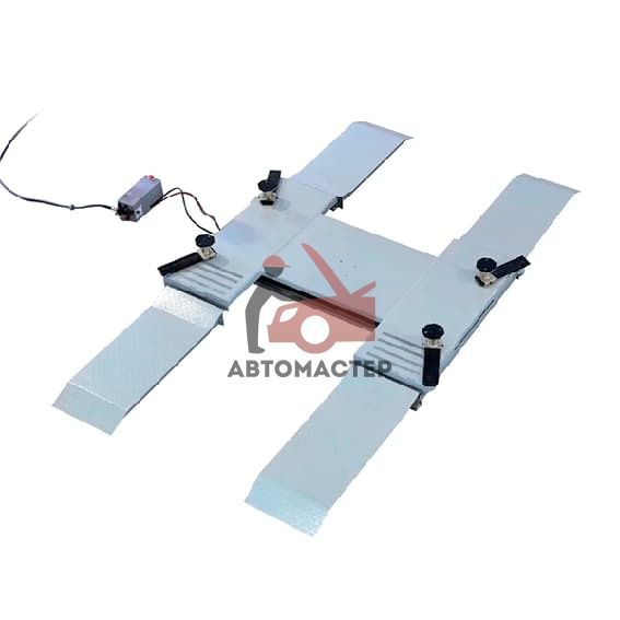 Подъемник ножничный пневматический KraftWell KRW260B