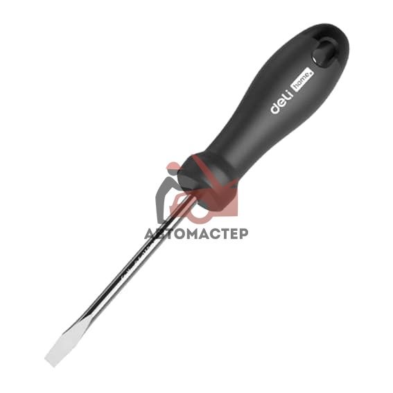 Отвертка DELI Home Series Black (-)  6*150мм