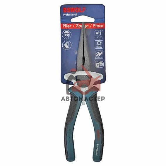 Тонкогубцы BSWOLF Professional L 200 мм (8")