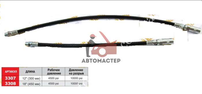 Шланг на шприц JTC L-300mm