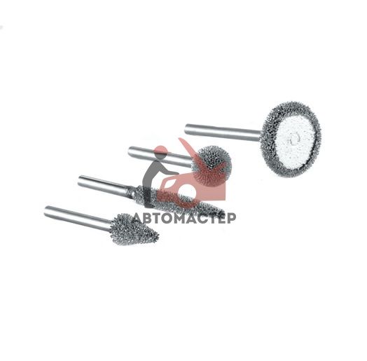 Шарошка шероховальная RUBBERHOG набор мини 4пр, зерно 170