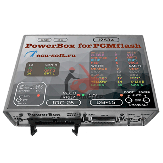 Power Box for PCM flash
