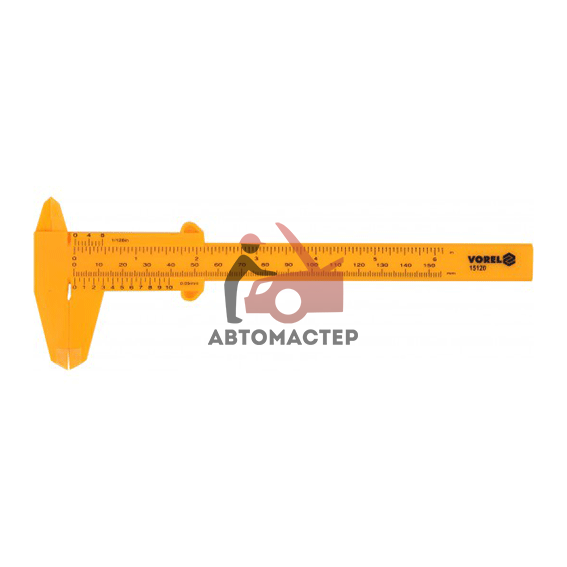 Штангенциркуль пластиковый VOREL 0–150 mm