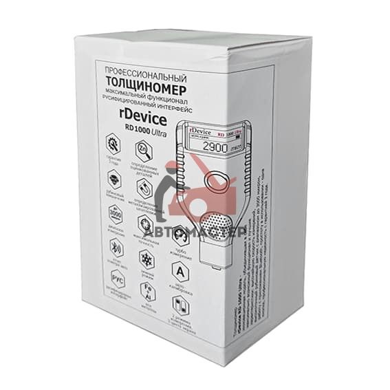 Толщиномер ЛКП RDEVICE RD-1000 Ultra MAX (в комплекте сумка, резиновый бамп., шнур)