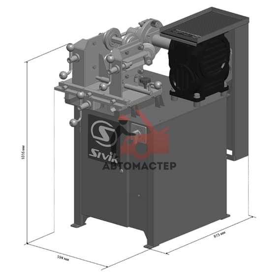 Стенд дископравный СИВИК ТИТАН ST-16, 13-16", 4,5-6,5",  220 В, 1,1 кВт