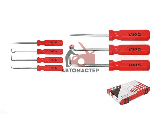 Набор крючков и отмычек YATO 7пр
