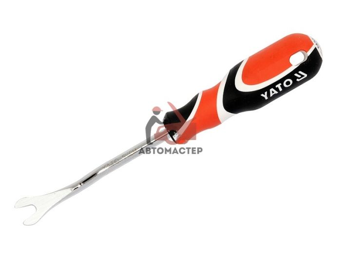 Съемник клипс обшивки YATO 10мм L 115мм. (ласточкин хвост)