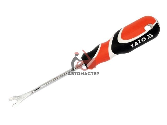 Съемник клипс обшивки YATO 6,2мм L 115мм.(ласточкин хвост)