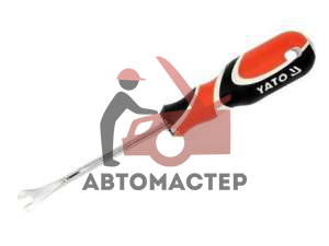 Съемник клипс обшивки YATO 6,2мм L 115мм.(ласточкин хвост)