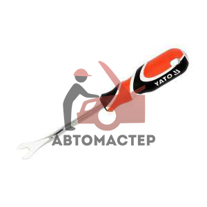 Съемник клипс обшивки 9,5-134мм. YATO (ласточкин хвост)