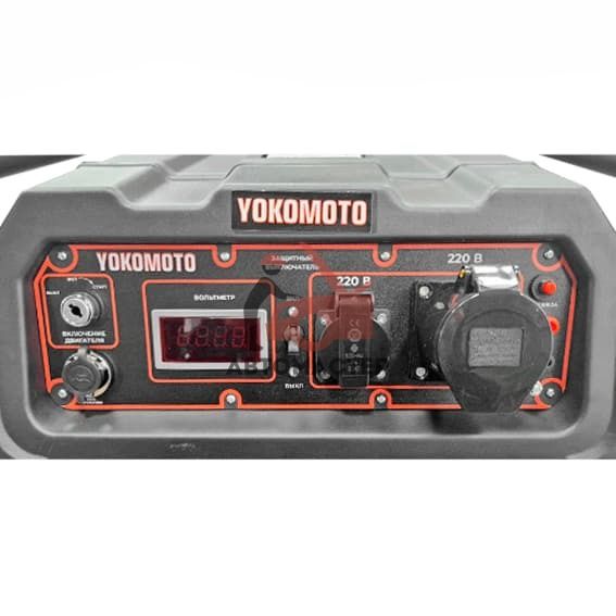 Генератор бензин/газ YOKOMOTO 9500EBW 220V 8-8,5 kWt (со стартером)