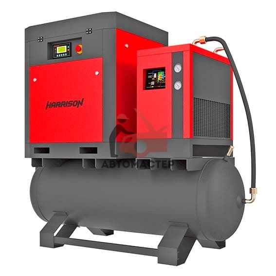 Компрессор винтовой HARRISON HRS-94750TD3 с осушителем и ресивером