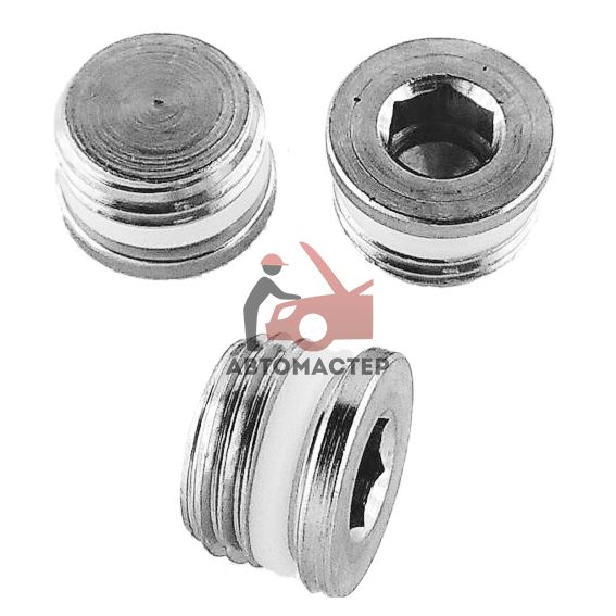 Заглушка CAMOZZI с наружной резьбой 1/8" под  шестигранник 4 мм