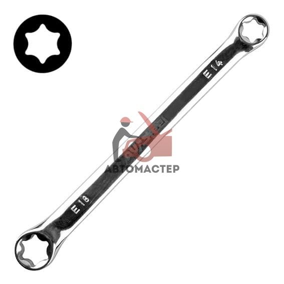 Ключ "Е" накидной прямой AV-STEEL Е14*Е18