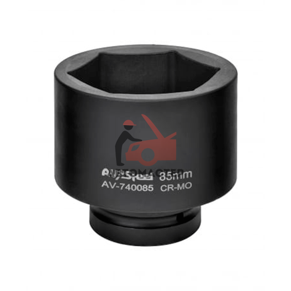 Ударная головка 1" AV-Steel 6гр. 85мм.