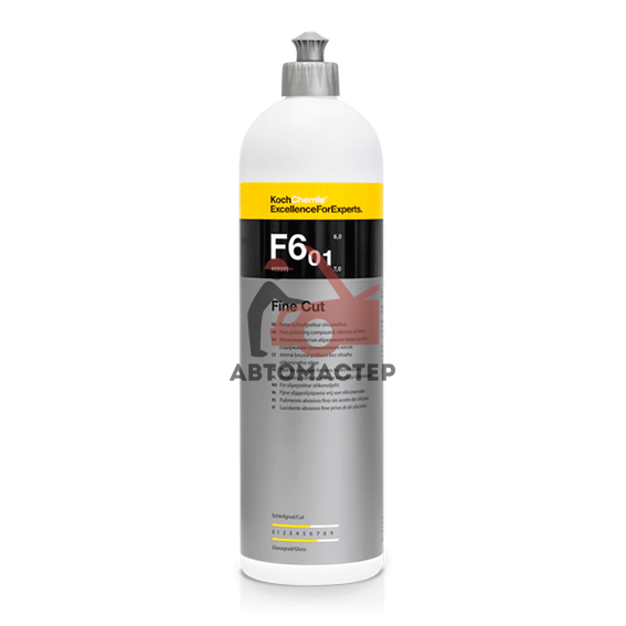 Паста полировальная абразивная мелкозернистая (1 л) FINE CUT F6.01 Koch Chemie