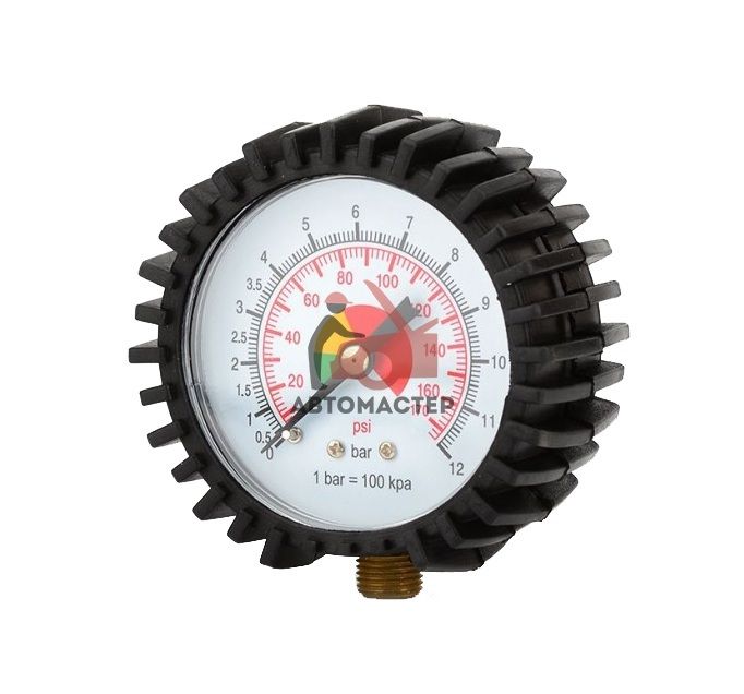 Манометр (датчик) до 12 атм 1/8 (М10х1.0 мм)TOPAUTO