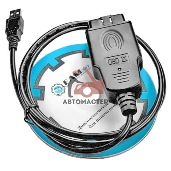 Адаптер K Line USB VAG COM KKL 409 (Русская версия)