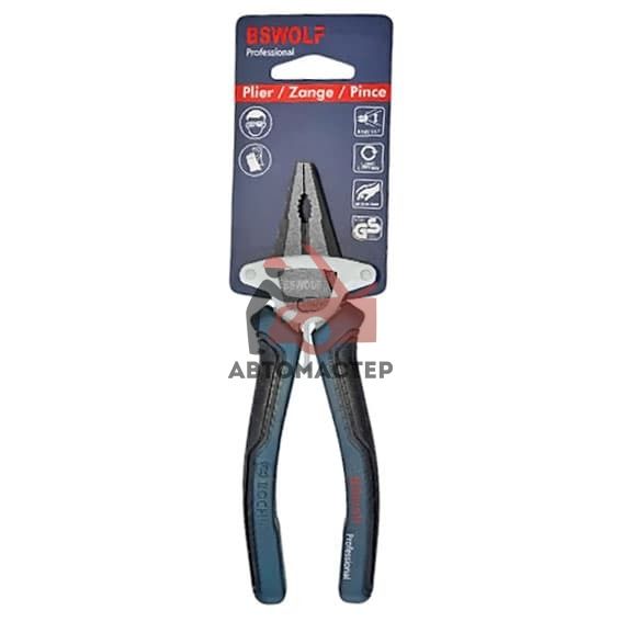 Плоскогубцы BSWOLF Professional L 180 мм (7")