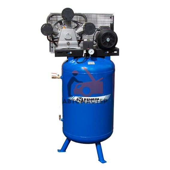 Компрессор REMEZA вертикальный 270 л. 380V 950 л/мин 5,5 кВт 10 bar 3х цил.