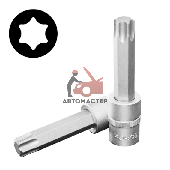 Вставка-пресс 1/2 torx (6 лучей) L100мм T70 FORCE