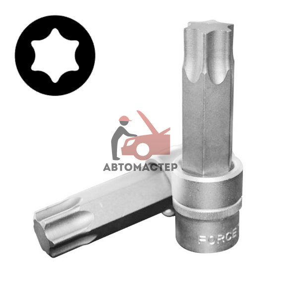 Вставка-пресс 1/2 torx (6 лучей) L100мм T100 FORCE