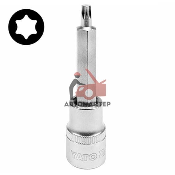 Вставка-пресс 1/2 torx (6 лучей) YATO Т55 L100мм