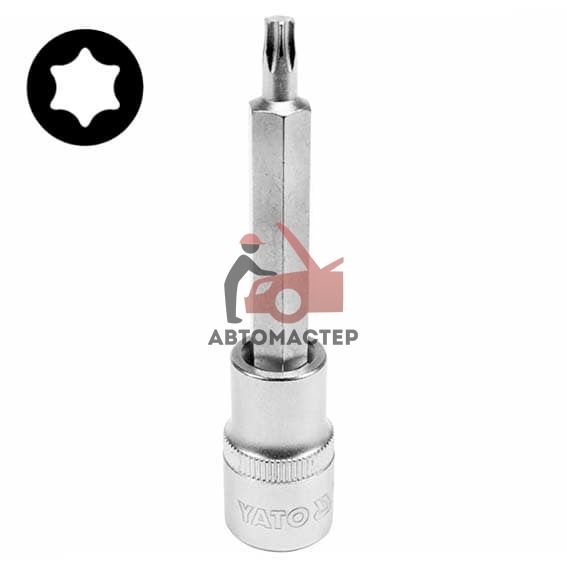 Вставка-пресс 1/2 torx (6 лучей) YATO Т60 L100мм