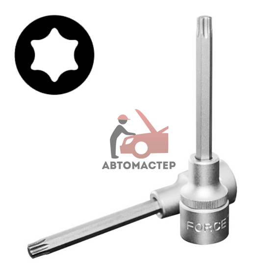 Вставка-пресс 1/2 torx (6 лучей) L100мм T40 FORCE