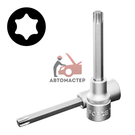 Вставка-пресс 1/2 torx (6 лучей) L100мм T50 FORCE