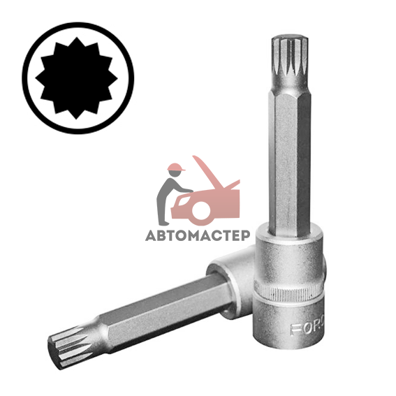 Вставка-пресс 1/2 spline L100мм M12 FORCE
