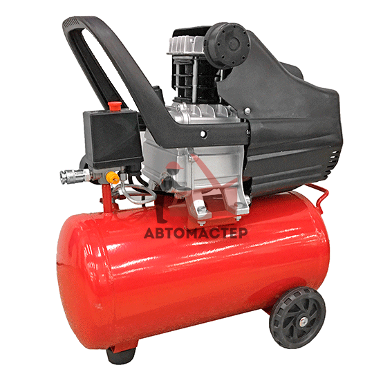 Компрессор КОЛИР  20 л. 220V 220 л/мин. 1,1 кВт. (красный)