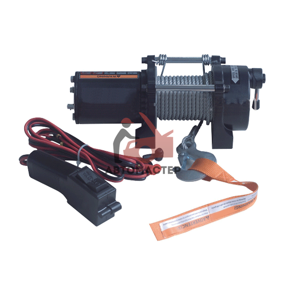 Лебедка электрическая 12 V. 900 кг.