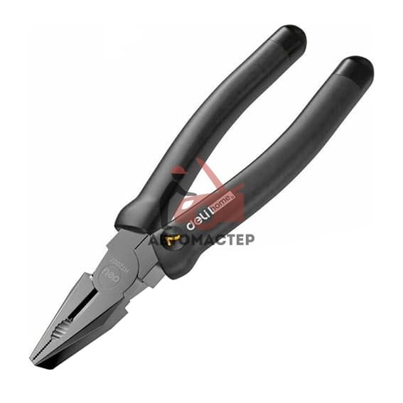 Плоскогубцы DELI Home Series Black 180 мм.