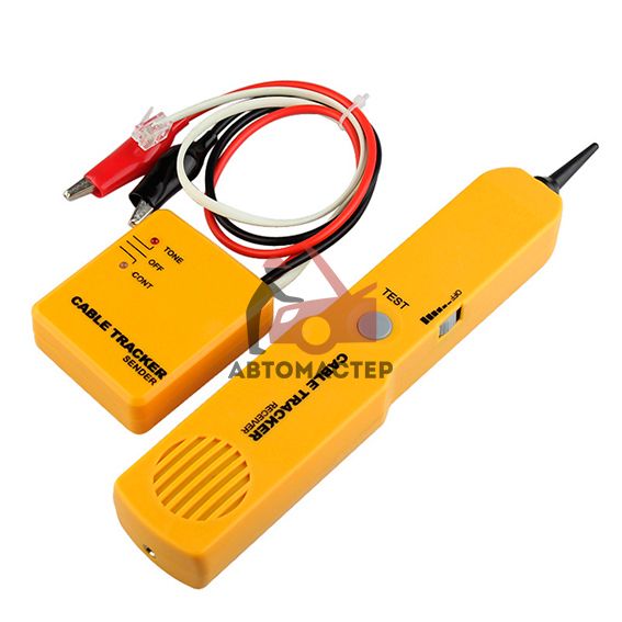 Тестер для определения коротких замыканий и обрывов цепей RJ45 (Кабель трекер)