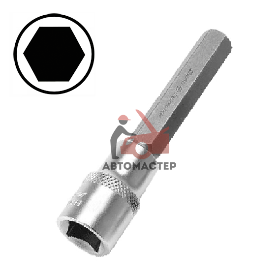 Вставка-пресс 1/2 6гр ДЕЛО ТЕХНИКИ 12мм длинная (L100mm)