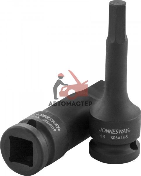 Ударная вставка имбус 1/2 6гр JONNESWAY 9мм L78mm