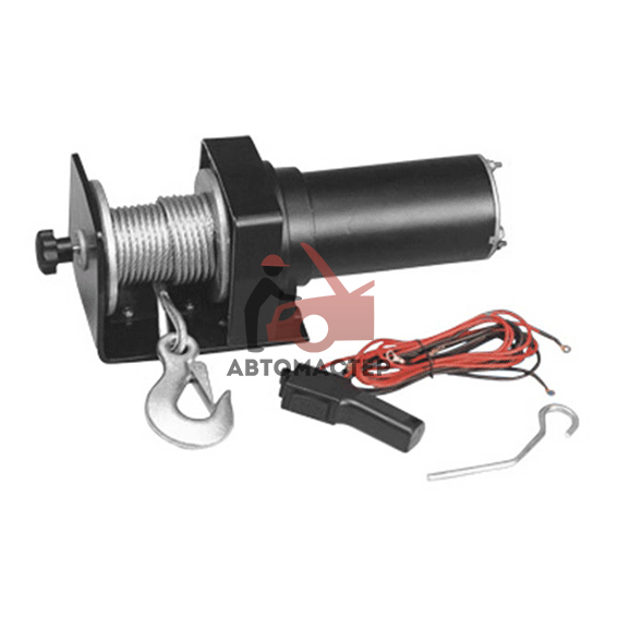 Лебедка электрическая 12 V. 675 кг.