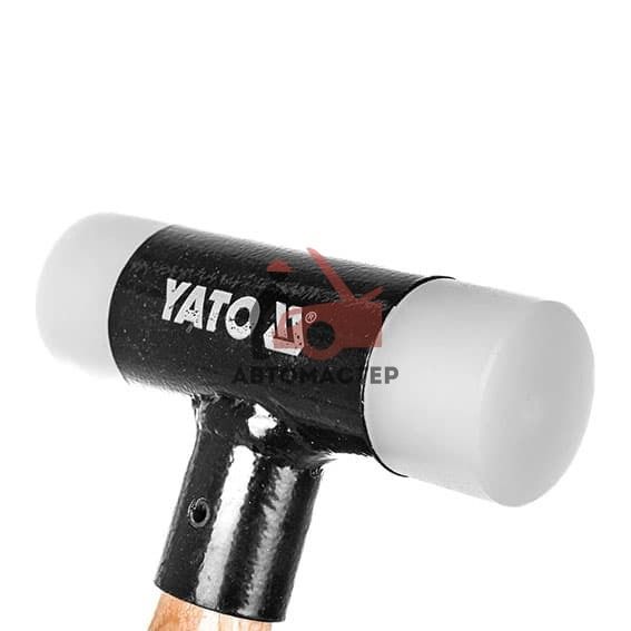 Молоток рихтовочный без отдачи YATO 265гр с тефтоновыми наконечниками