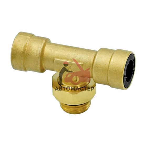 Фитинг для тормозных систем-тройник  8мм. наружная резьба M22x1,5 CAMOZZI (Латунь)