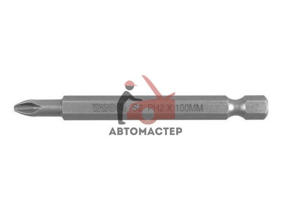 Вставка 1/4 (6,3мм) (+) PH2 YATO L100мм