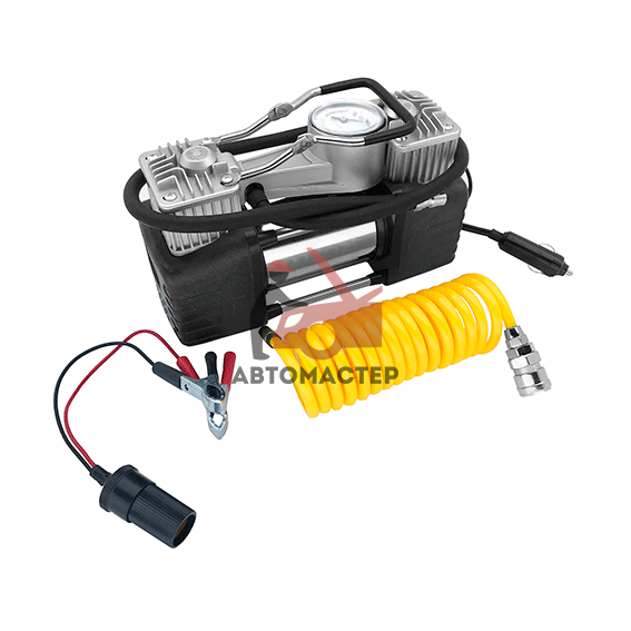Компрессор 12V КОЛИР 80 л/мин (двухцилиндровый)