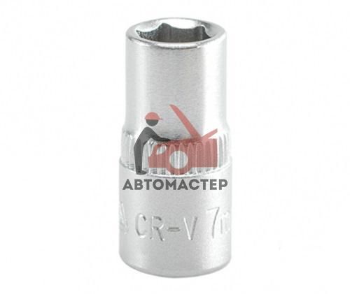 Головка 1/4 YATO 6гр  7мм L25мм
