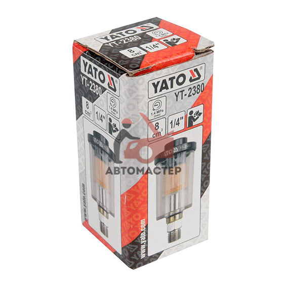 Влагоотделитель YATO 1/4 прямоточный