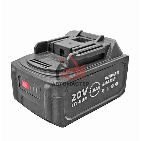 Гайковерт аккумуляторный 1/2 КОЛИР, 20 V, 4Ah, (68 кг) 680 Nm. (2 аккум. в комплекте)